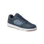 Dior B27 Uptown Low-Top Sneaker – Blue Smooth Calfskin and Blue Dior Oblique Jacquard - Image 3