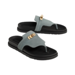 Hermès Empire Sandal - Bleu Tonnerre - Image 2