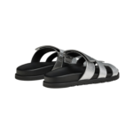 Hermès Chypre Sandals 'Gris Argenté' - Image 3