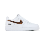 Supreme x Goodenough x Air force 1 low white cheetah print