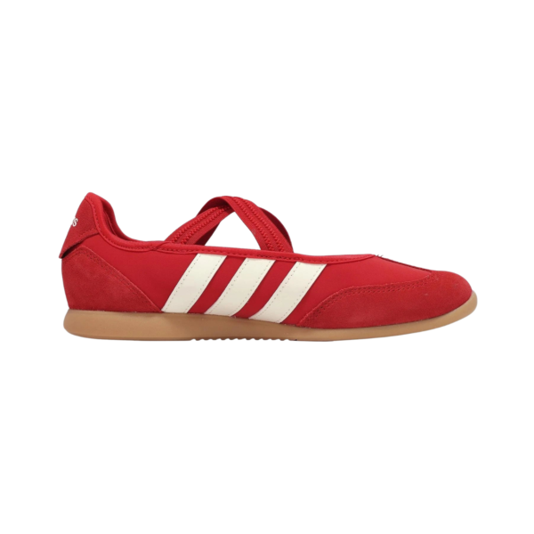 Adidas Barreda Mary Jane Better Scarlet Off White ballet falts