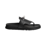 Hermès Empire Sandal Black Kelly Buckle