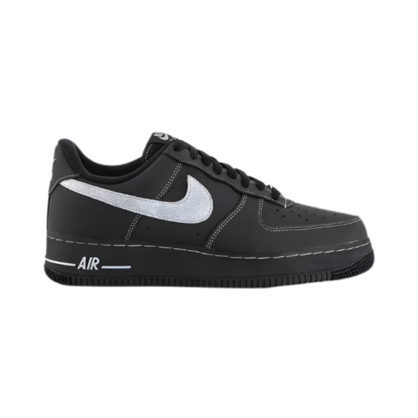 Air Force 1 07 Trainers Black Wolf Grey Black Black