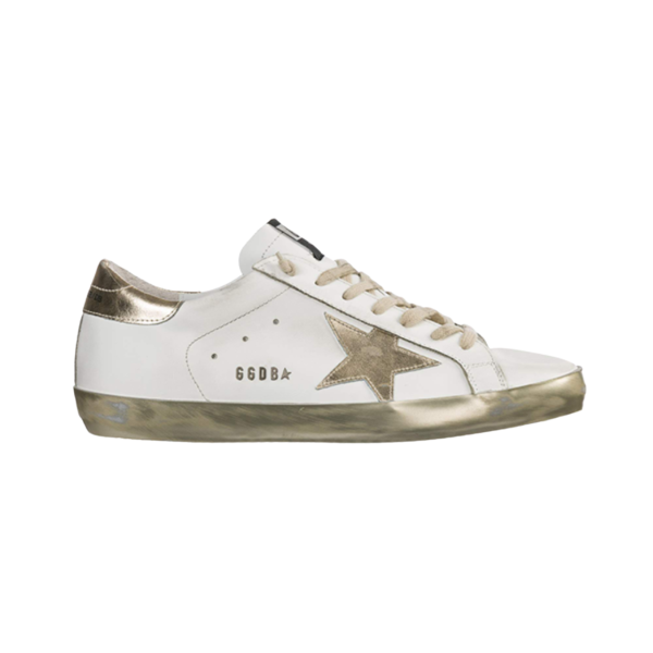 Golden Goose Super-Star sneakers with gold foxing