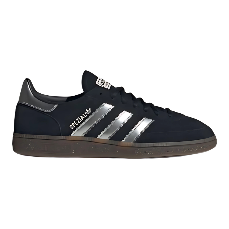 23 Adidas Handbal Spezial - Core Black Silver Metallic - Image 1