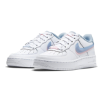 Nike Air Force 1 Low LV8 Double Swoosh Light Armory Blue - Image 3