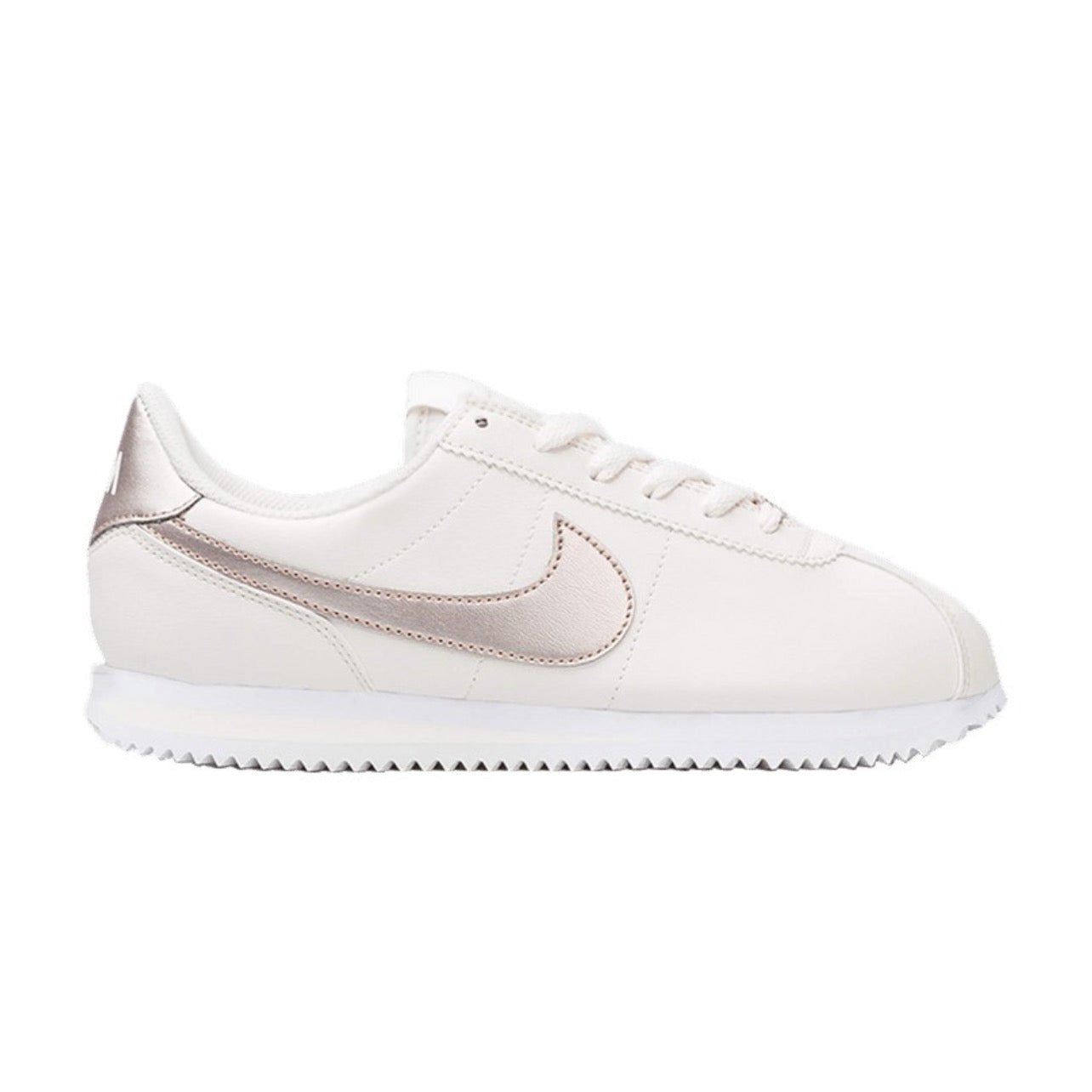 234ED671-8B80-41E5-96A9-D357CCCF994D Nike Cortez Basic SL GS 'Phantom Metallic Red Bronze' - Image 1