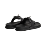 Hermès Empire Sandal Black Kelly Buckle - Image 2