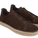 Zegna Triple Stitch™ Espadrilles - Dark Brown Suede - Image 2