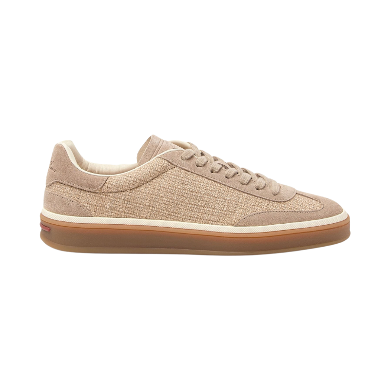 2_6054440e-4ed2-4ab6-a980-7067c6f58bbc Loro piana Tennis Walk Sneaker'Pale Wheat (A0JY)' - Image 1