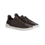 ZEGNA Triple Stitch Low dark brown - Image 2