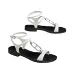 Hermès Marinella sandal 'Blanc' - Image 3