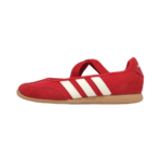 Adidas ‘Barreda Mary Jane Better Scarlet Off White ballet falts - Image 2