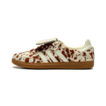 adidas Samba LT Cow Print Brown White - Image 2