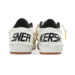 Golden Goose Ball Star Leather Sneakers White - Image 5