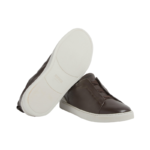 ZEGNA Triple Stitch Low dark brown - Image 3