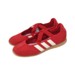 Adidas ‘Barreda Mary Jane Better Scarlet Off White ballet falts - Image 5