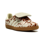 adidas Samba LT Cow Print Brown White - Image 6