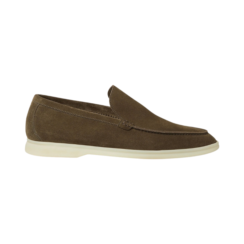 3_d9215eac-bea5-4c94-ab63-d2b172a6f132 Loro piana Summer Walk Loafer 'Grey Moss (M0XH)' - Image 1