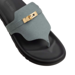 Hermès Empire Sandal - Bleu Tonnerre - Image 3