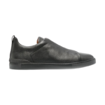 ‘Zegna Triple Stitch Sneakers Black
