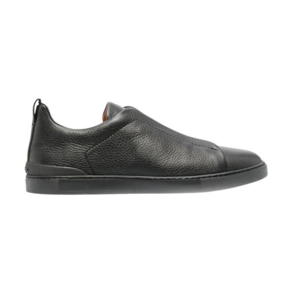 ‘Zegna Triple Stitch Sneakers Black