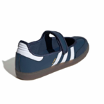 ‘Adidas Samba Jane Shoes Crew Navy / Cloud White / Gold Metallic - Image 4