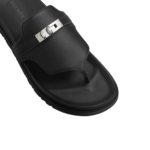 Hermès Empire Sandal Black Kelly Buckle - Image 4