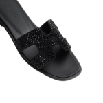 Hermes oran sandal noir - Image 4