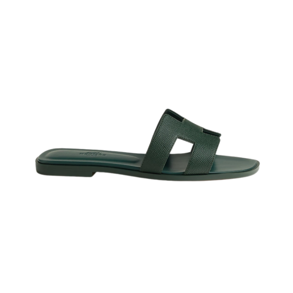 Hermes Oran sandal - Green | Hermès Thailand