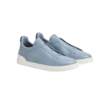 LIGHT BLUE TRIPLE STITCH™ SECONDSKIN SNEAKERS Light Blue - Image 2