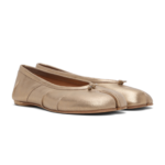 Maison Margiela Tabi Ballerina Cream Gold - Image 5
