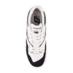New Balance 550 – White Black Rain Cloud - Image 5