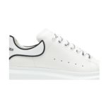 Alexander McQueen Oversized Sneaker 'New Tech Calf - White Black - Image 3