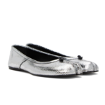 Maison Margiela Tabi Ballerina Cream Sliver - Image 2