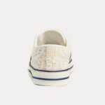 Gucci - Tennis 1977 GG Embroidered Crochet Cotton Ivory / White Low Top Sneakers - Image 2