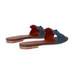 Loropiana Summer Charms Sandal Suede Goatskin Denim - Image 3