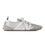 ‘Louis Vuitton LV Sneakerina Metallic grained calf leather