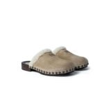 Miu Miu Suede clogs - beige - Image 3