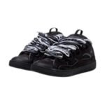 Lanvin Curb Sneaker Black Men’s - Image 3