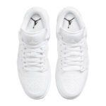 Air Jordan 1 low all white - Image 2