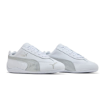 Puma Speedcat Leather 'White Silver' - Image 3