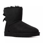 UGG Mini Bailey Bow II – Black - Image 2