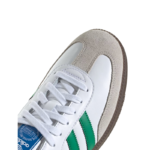Adidas Samba OG Foot Wear – White Green - Image 3