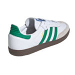 Adidas Samba OG Foot Wear – White Green - Image 4
