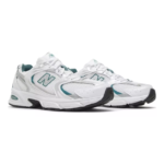 New Balance 530 – White Silver Green - Image 2