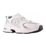 New Balance 530 – White Silver Metallic - Image 4