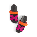 Hermes Chypre Sandal Rose Chapas / Orange Synthétique - Image 3