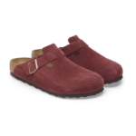 Birkenstock Boston Burgundy – Suede Leather Zinfandel - Image 2