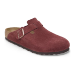 Birkenstock Boston Burgundy – Suede Leather Zinfandel - Image 3